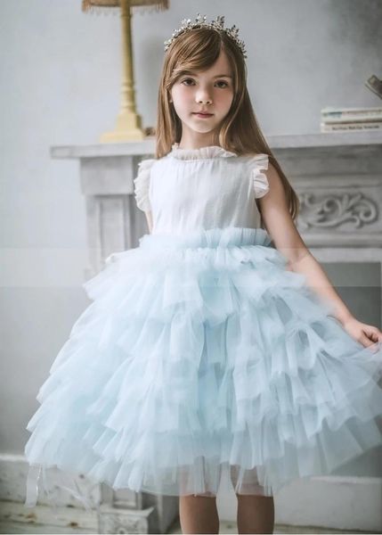 girl's dresses flower girl for girls burgundy blue champagne elegant kid party gowns communion pageant dress ball gown, Red;yellow